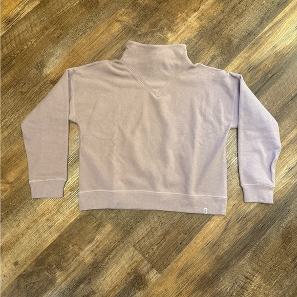 NWT Stio Women's Turpin Fleece Mockneck pullover purple “berry Smoke” , XL - Picture 3 of 10